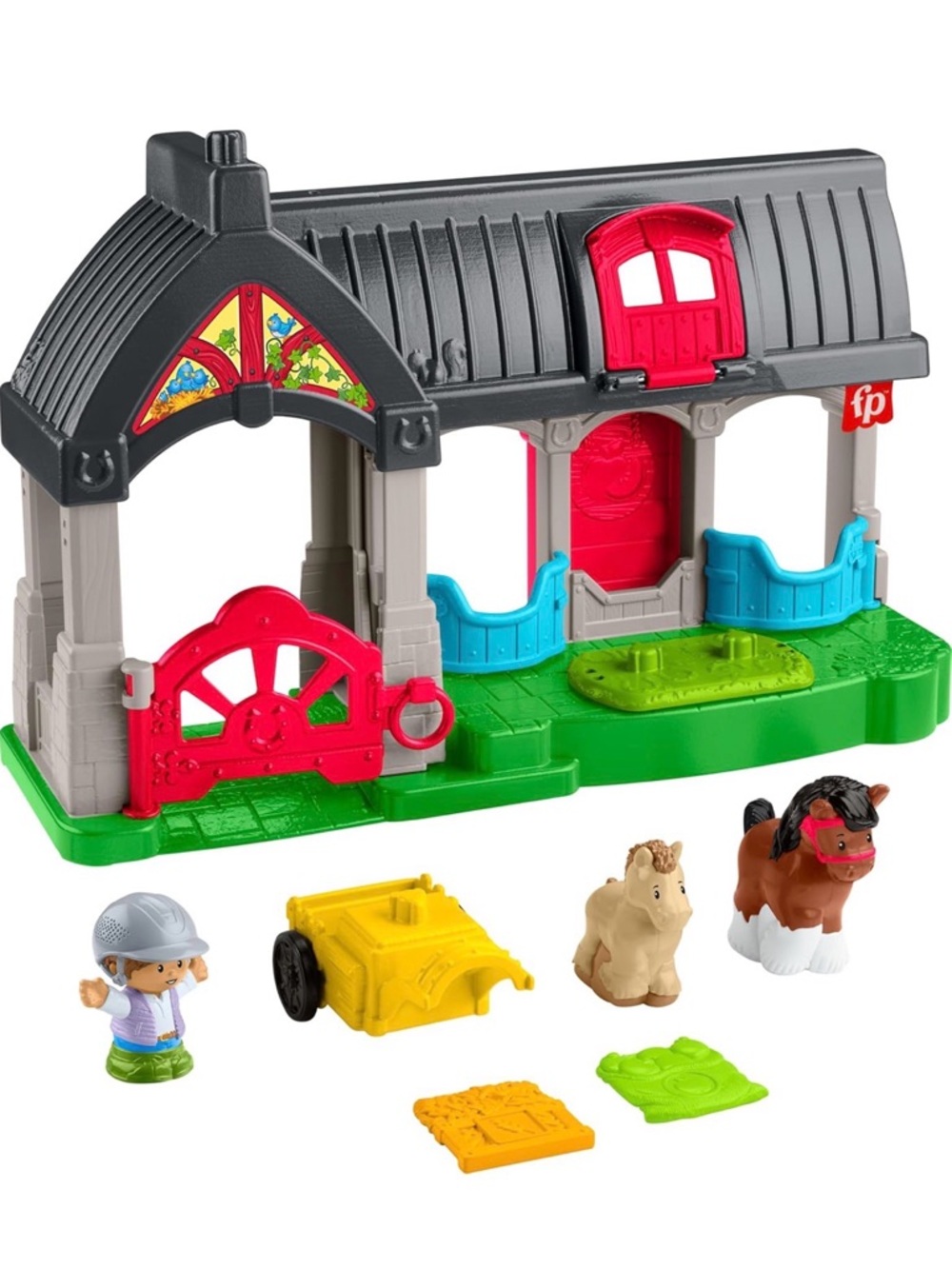 Fisher-Price Little People Friendly Horses Stable - Picture 8 of 13